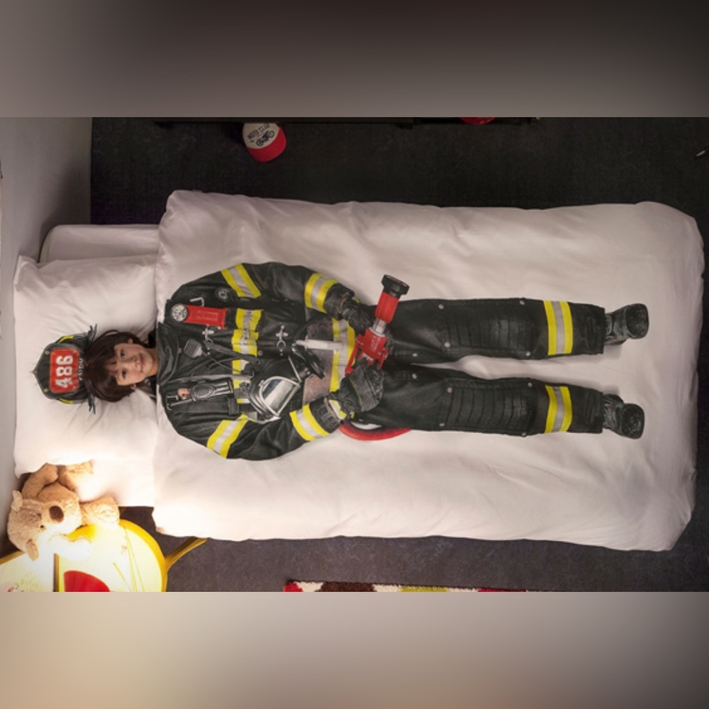 👨‍🚒 SNURK Fire Fighting Douvet Cover Twin size 🔥